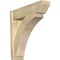 Ekena Millwork Thorton Slat Rough Sawn Outlooker, Douglas Fir, 8"W x 30"D x 30"H OUT08X30X30THR06RDF - alternate 1